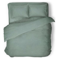 Пододеяльник Verossa Melange 180x215 см Emerald 776126