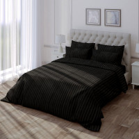 Набор наволочек Verossa Stripe 70x70 см Black 730618