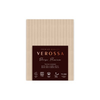 Простыня Verossa Stripe на резинке 160x200 см борт 30 см Bronze 784503