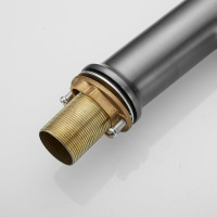 Смеситель для раковины SHEVANIK оружейная сталь S8301T