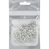 Штифтовой плоский наконечник IEK НШП 1,5–12 без изоляции (100шт/упак) UNN10-D15-12