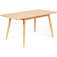 Раскладной стол Tetchair Pavillion (павильон) основание бук, столешница МДФ, 80x120+40x75 см, натуральный 13982
