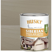 Акриловая краска для дерева HUSKY SIBERIAN бежевый RAL 1019, 0.9 л 31937
