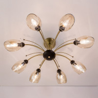 Потолочная люстра Citilux Комета Бронза Венге CL108185