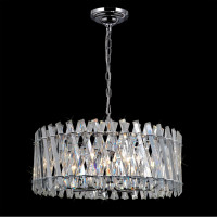 Подвесная хрустальная люстра Citilux Ингвар Хром CL334281