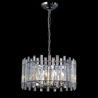 Подвесная хрустальная люстра Citilux Ингвар Хром CL334161
