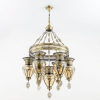 Подвесная люстра Citilux Каир Бронза CL419263