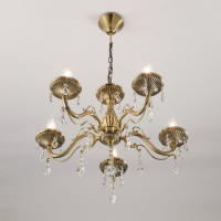 Подвесная люстра Citilux Кармен Бронза CL404153