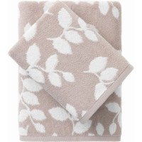 Махровое полотенце Verossa 50/33 Verdi Кофе/белое, 450 г/м2 787532