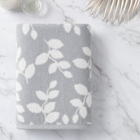 Махровое полотенце Verossa 70/130 Verdi Холодный серый/белое, 450 г/м2 787540