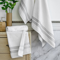 Махровое полотенце Verossa 50/90 Reticolo белое, 500 г/м2 734491