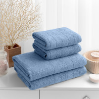 Махровое полотенце Verossa 100/150 Milano Пудрово-голубое, 500 г/м2 752028