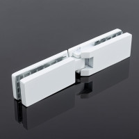 Петля стекло-стекло SERVICE PLUS 180, белый матовый, sus304 P03-105WM/sus304