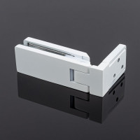 Петля стена-стекло SERVICE PLUS открывание 90, белый матовый, sus304 P03-106WM/sus304