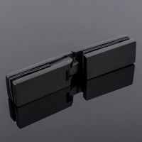 Петля стекло-стекло SERVICE PLUS 180, черный матовый, sus304 P03-105BLK/sus304