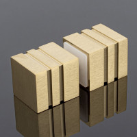 Ручка кноб SERVICE PLUS квадратная, нержавеющая сталь sus304 RK02-303BGD/sus304