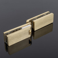 Петля стекло-стекло SERVICE PLUS 135, брашированное золото, sus304 P03-104BGM/sus304