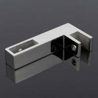 Держатель стекла SERVICE PLUS г-образный, сквозной, 30x10, хром, sus304 S02-502CR/sus304