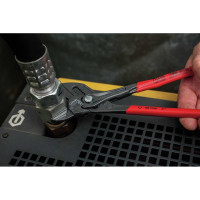 Переставные клещи-гаечный ключ NWS gripper k2, 250 мм, покрытие titanfinish, обливные рукоятки 1664-12-250