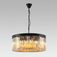 Хрустальная подвесная люстра Citilux Мартин Шампань CL332122