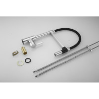 Смеситель для кухни Rose с гибким изливом R133