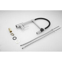 Смеситель для кухни Rose с гибким изливом R133L