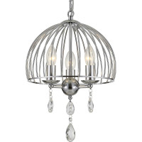 Подвесная люстра Citilux Джина Хром CL462231