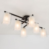 Потолочная люстра Citilux Диез Чёрная CL111161