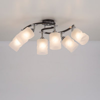 Люстра с поворотными плафонами Citilux Сиерра Чёрная CL119261