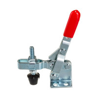 Прижимной вертикальный бугельный замок MFK-TORG с горизонтальным основанием, цинк GH-102B