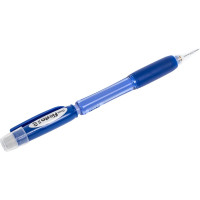 Карандаш Pentel Fiesta II автоматический, c резиновым грипом, 0.5 мм, 12 шт., синий корпус 669879