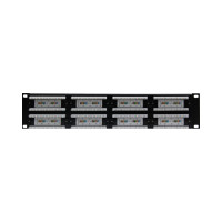 Патч-панель Netlink 19", 2u, 48 портов, сат5е 00000001016
