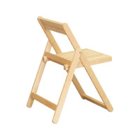 Раскладной стул Мебелик Массив лак 8436