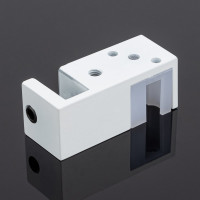 Нижняя направляющая SERVICE PLUS двойная, белый матовый, sus304 N02-402WM/sus304