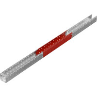 Перфорированный лоток Система КМ 100x100x1,5 L3000 мм Быстрый монтаж ПЛЮС LPplus100-100-1.5-3000