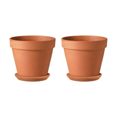 Набор горшков для цветов Deroma vaso 15 см 2/01150PZ/87131