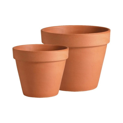 Набор горшков для цветов Deroma vaso 15 см, 17 см 2/01150PZ/01170PZ