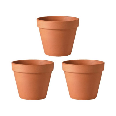 Набор горшков для цветов Deroma vaso 13 см 3/01130PZ