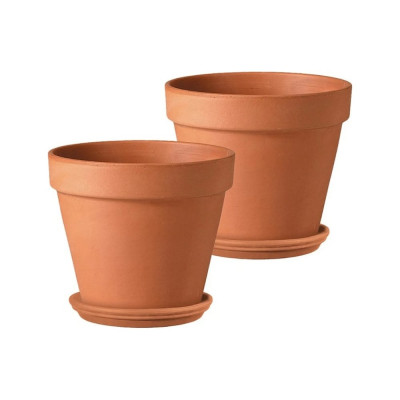 Набор горшков для цветов Deroma vaso 11 см 2/01110PZ/87111