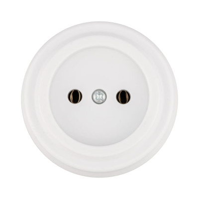 Розетка TDM ELECTRIC 2П 10А 250В белая «Виви» SQ1820-1011