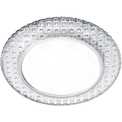 Встраиваемый светильник GX53 230В LED подсветка 5 Вт зеркальный/хром TDM ELECTRIC SQ0359-0153