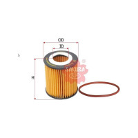 Фильтр масляный Sakura EO23030