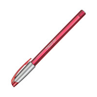 Шариковая одноразовая ручка Unimax Trio DC tinted красная, 0.5 мм 722467