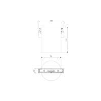 Трековый светильник Elektrostandard Slim magnetic 12w 4200k solo (черный) a063496