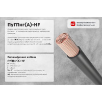 Установочный провод ПРОВОДНИК ПуГПнгA-HF 1x0.75 мм2 Синий, 50м OZ341639L50
