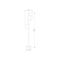 Садово-парковый светильник Elektrostandard со светодиодами par 35161/f черный a063021