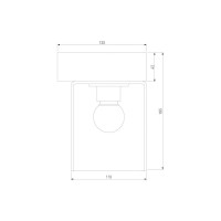 Садово-парковый светильник Elektrostandard atrani 35085/d черный a062520