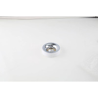 Накладная рамка DesignLed матовый белый+хром mr16 NC1826-M-FW+CH