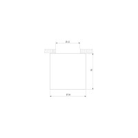 Потолочный светодиодный светильник Elektrostandard 10w 4200k белый a062930
