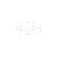 Встраиваемый светодиодный светильник Elektrostandard 7w 4200k чёрный a062941